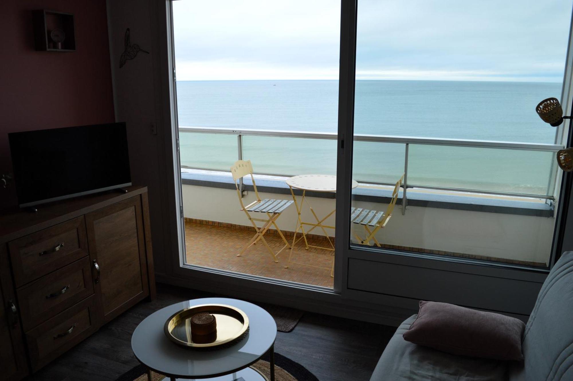 L'Esperluette - Magnifique Vue Mer Et Balcon Courseulles-sur-Mer Exterior photo