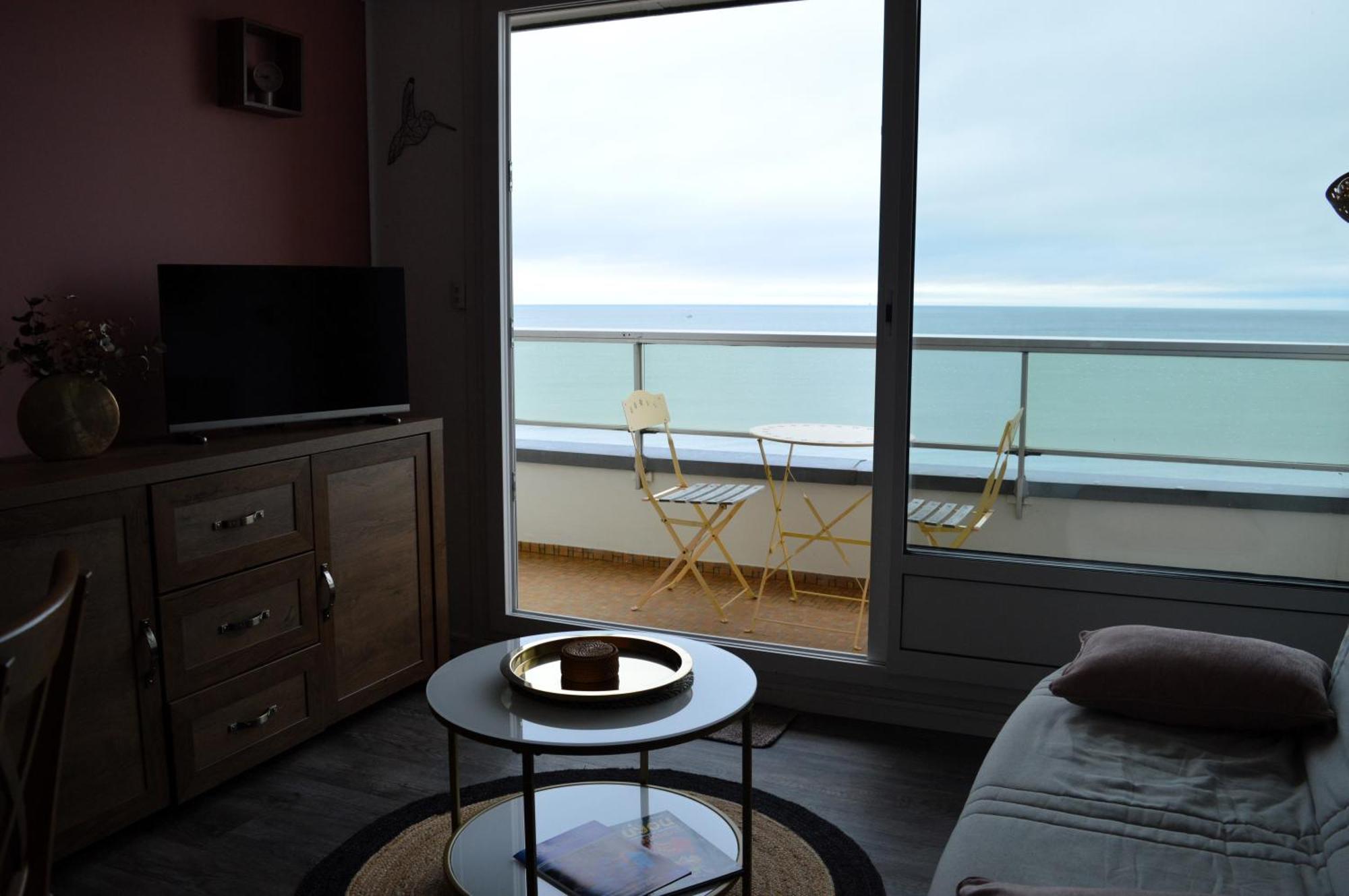 L'Esperluette - Magnifique Vue Mer Et Balcon Courseulles-sur-Mer Exterior photo