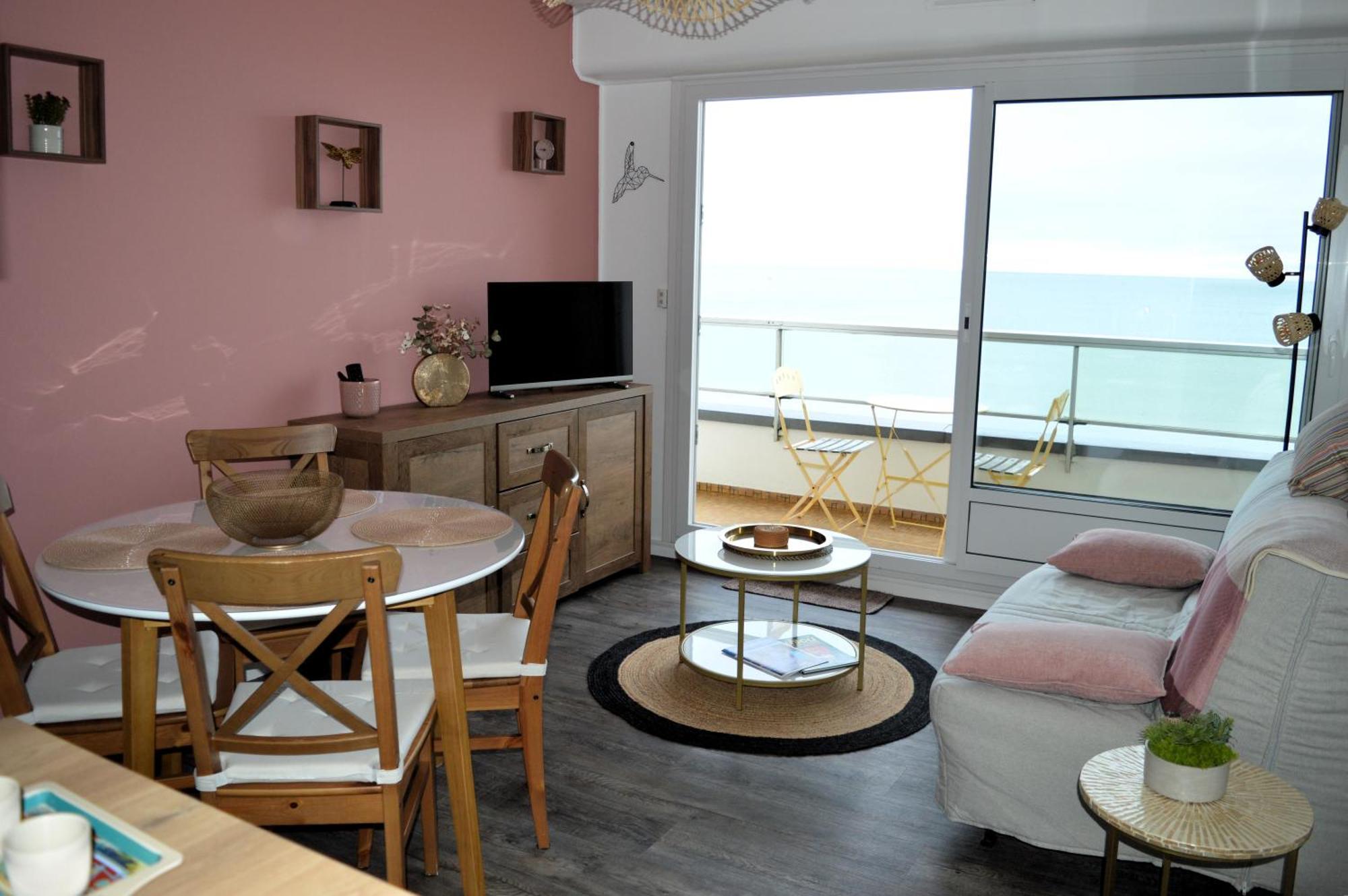 L'Esperluette - Magnifique Vue Mer Et Balcon Courseulles-sur-Mer Exterior photo